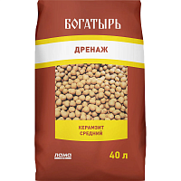 Керамзит средний 'Богатырь дренаж' 40 л.